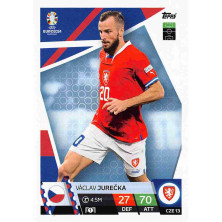 Jurečka Václav - 2024-25 Topps Match Attax UEFA EURO No.CZE13