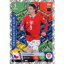 Hložek Adam - 2024-25 Topps Match Attax UEFA EURO No.CZE14
