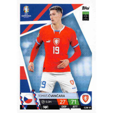Čvančara Tomáš - 2024-25 Topps Match Attax UEFA EURO No.CZE17