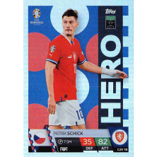 Schick Patrik - 2024-25 Topps Match Attax UEFA EURO No.CZE18