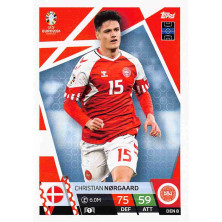 Nørgaard Christian - 2024-25 Topps Match Attax UEFA EURO No.DEN8