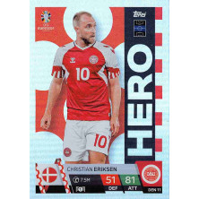 Eriksen Christian - 2024-25 Topps Match Attax UEFA EURO No.DEN11
