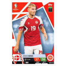 Wind Jonas - 2024-25 Topps Match Attax UEFA EURO No.DEN18