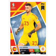Simón Unai - 2024-25 Topps Match Attax UEFA EURO No.ESP1