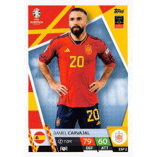 Carvajal Daniel - 2024-25 Topps Match Attax UEFA EURO No.ESP2
