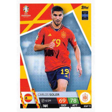Soler Carlos - 2024-25 Topps Match Attax UEFA EURO No.ESP11