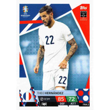 Hernández Theo - 2024-25 Topps Match Attax UEFA EURO No.FRA2
