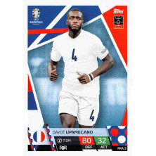 Upamecano Dayot - 2024-25 Topps Match Attax UEFA EURO No.FRA3