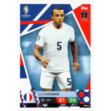 Koundé Jules - 2024-25 Topps Match Attax UEFA EURO No.FRA6