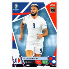 Giroud Olivier - 2024-25 Topps Match Attax UEFA EURO No.FRA17