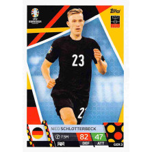 Schlotterbeck Nico - 2024-25 Topps Match Attax UEFA EURO No.GER3