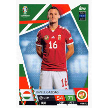 Gazdag Dániel - 2024-25 Topps Match Attax UEFA EURO No.HUN12