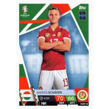 Schäfer András - 2024-25 Topps Match Attax UEFA EURO No.HUN14