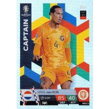 van Dijk Virgil - 2024-25 Topps Match Attax UEFA EURO No.NED3