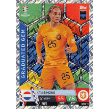 Simons Xavi - 2024-25 Topps Match Attax UEFA EURO No.NED11