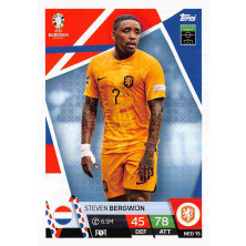 Bergwijn Steven - 2024-25 Topps Match Attax UEFA EURO No.NED15