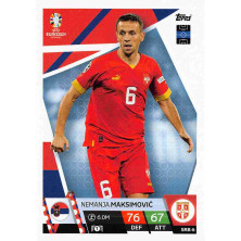 Maksimović Nemanja - 2024-25 Topps Match Attax UEFA EURO No.SRB6