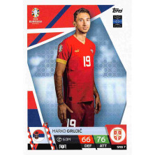 Grujić Marko - 2024-25 Topps Match Attax UEFA EURO No.SRB7
