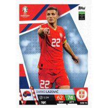 Lazović Darko - 2024-25 Topps Match Attax UEFA EURO No.SRB13