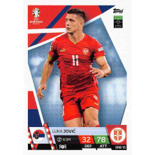 Jović Luka - 2024-25 Topps Match Attax UEFA EURO No.SRB15