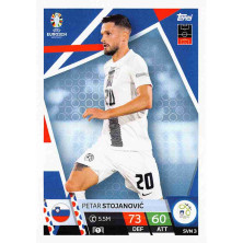 Stojanović Petar - 2024-25 Topps Match Attax UEFA EURO No.SVN3