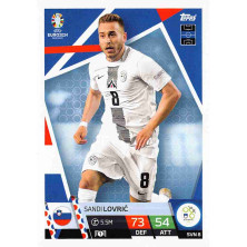 Lovrić Sandi - 2024-25 Topps Match Attax UEFA EURO No.SVN8
