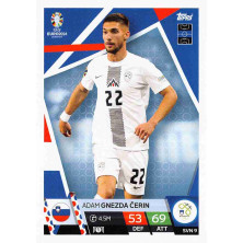 Čerin Adam Gnezda - 2024-25 Topps Match Attax UEFA EURO No.SVN9