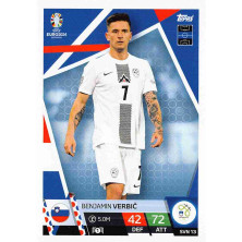 Verbič Benjamin - 2024-25 Topps Match Attax UEFA EURO No.SVN13