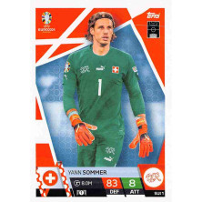 Sommer Yann - 2024-25 Topps Match Attax UEFA EURO No.SUI1