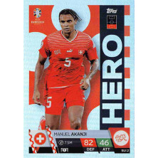 Akanji Manuel - 2024-25 Topps Match Attax UEFA EURO No.SUI2