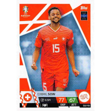 Sow Djibril - 2024-25 Topps Match Attax UEFA EURO No.SUI10