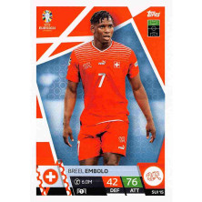 Embolo Breel - 2024-25 Topps Match Attax UEFA EURO No.SUI15