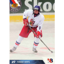 Hertl Tomáš - 2010-11 OFS Reprezentace ČR-18 No.16