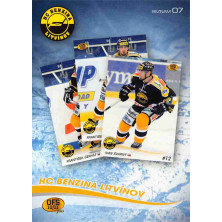 HC Benzina Litvínov - 2010-11 OFS Seznam karet No.7