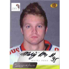 Pekr Matěj - 2010-11 OFS Signature Limited No.52