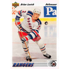 Leetch Brian - 1991-92 Upper Deck French No.153