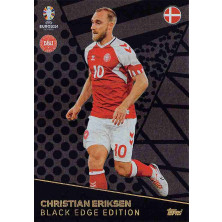 Eriksen Christian - 2024-25 Topps Match Attax UEFA EURO Black Edge No.BE2