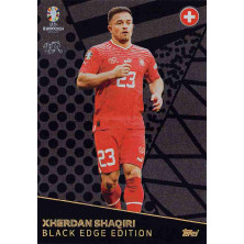 Shaqiri Xherdan - 2024-25 Topps Match Attax UEFA EURO Black Edge No.BE9