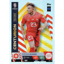 Shaqiri Xherdan - 2024-25 Topps Match Attax UEFA EURO Centurion No.CC11