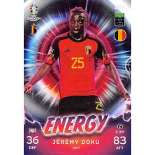 Doku Jérémy - 2024-25 Topps Match Attax UEFA EURO Energy No.GM1