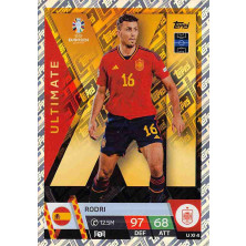 Rodri - 2024-25 Topps Match Attax UEFA EURO Ultimate XI No.UXI4