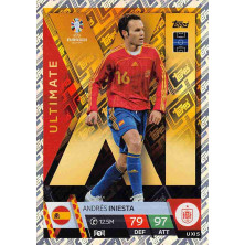Iniesta Andres - 2024-25 Topps Match Attax UEFA EURO Ultimate XI No.UXI5