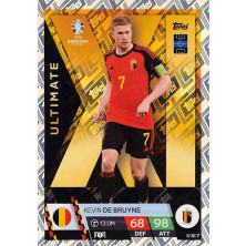 De Bruyne Kevin - 2024-25 Topps Match Attax UEFA EURO Ultimate XI No.UXI7
