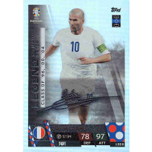 Zidane Zinédine - 2024-25 Topps Match Attax UEFA EURO Legend Signature Style No.LSS8