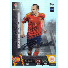 Iniesta Andrés - 2024-25 Topps Match Attax UEFA EURO Legend Signature Style No.LSS17