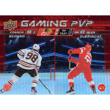 Bedard Connor, DeBrincat Alex - 2024-25 Upper Deck Gaming PVP No.GPVP5