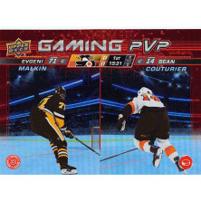Malkin Evgeni, Couturier Sean - 2024-25 Upper Deck Gaming PVP No.GPVP6