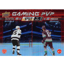 Byfield Quinton, Zegras Trevor - 2024-25 Upper Deck Gaming PVP No.GPVP9