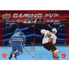 Eklund William, Terry Troy - 2024-25 Upper Deck Gaming PVP No.GPVP11