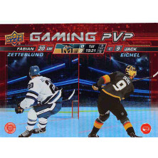 Zetterlung Fabian, Eichel Jack - 2024-25 Upper Deck Gaming PVP No.GPVP19